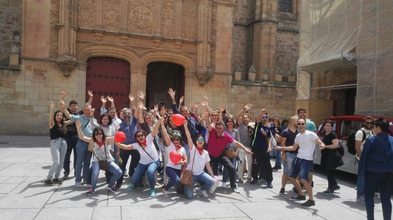 Gymcana urbana en Salamanca y Valladolid